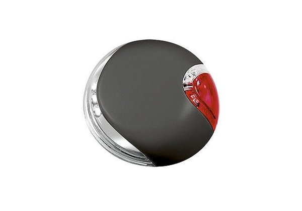 flexi LED осветление за повод черно - бяла и червена светлина